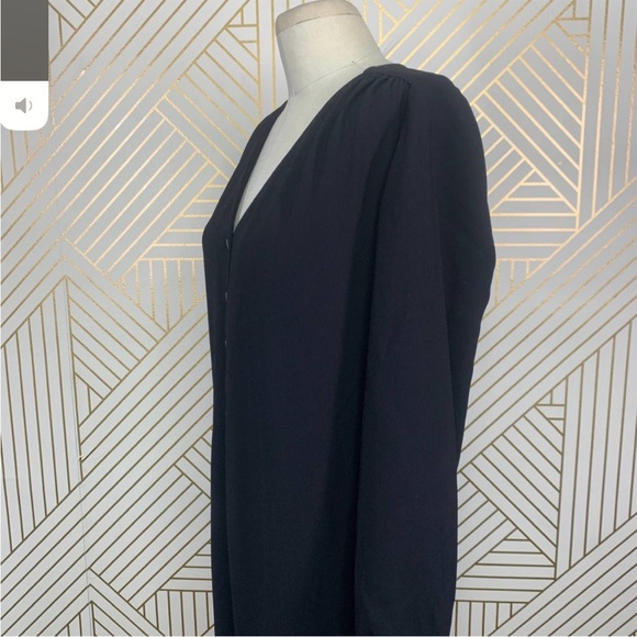 Hatch x J.Crew Black Button-Up Maternity Jumpsuit Size 1 / US Small - Picture 3 of 6